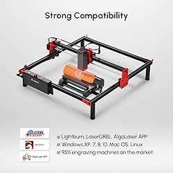 Algolaser Laser Engraver Rotary Roller,360° Laser