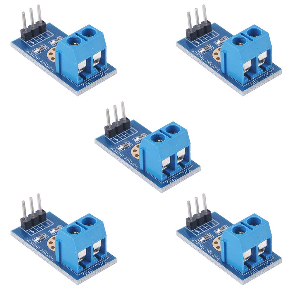 Stemedu DC0-25V Voltage Detection Module Voltage Sensor for Arduino Raspberry Pi (pack of 5pcs)