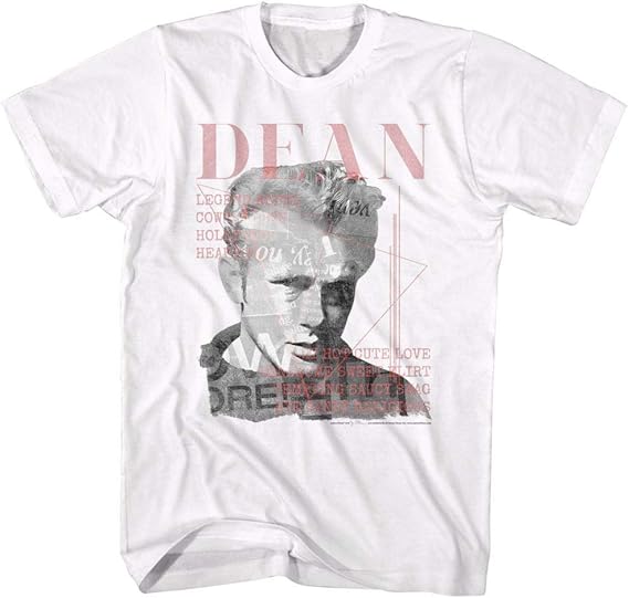 Amazon American Classics メンズ ジェームス ディーンのアイコンは ディーン アダルト半袖tシャツxxlを色あせました Xx Lサイズ ホワイト 服 ファッション小物 通販