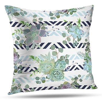 Amazon Com Suesoso Desert Decorative Pillows Case Green Colorful
