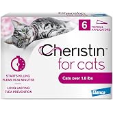 Cheristin Flea Treatment &amp; Prevention for Cats Over, 6ct