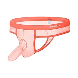 ZAIGGUT Mens Thongs Sexy Underwear See Through G