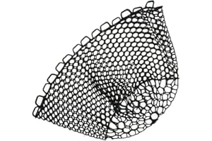Silicone Fishing Net Head Fly Replacement Meshes Outdoor Multifunctional Dip Meshes Easy to Installation Folding Silicone (#3