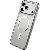RhinoShield Clear MagSafe Compatible Case for iPhone 17 Pro Max | Strong Magnetic, Anti-Yellowing, Transparent, High Clarity, Shockproof, Military Grade Drop Protection