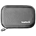 Inateck Portable Shockproof EVA Carrying Case Shell with Zipper for 2.5 Inch Hard Disk Drives HDD/ SSD and My Passport Ultra (Black)