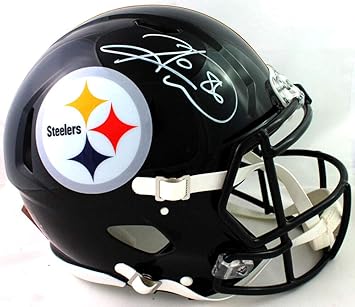 hines ward autographed helmet