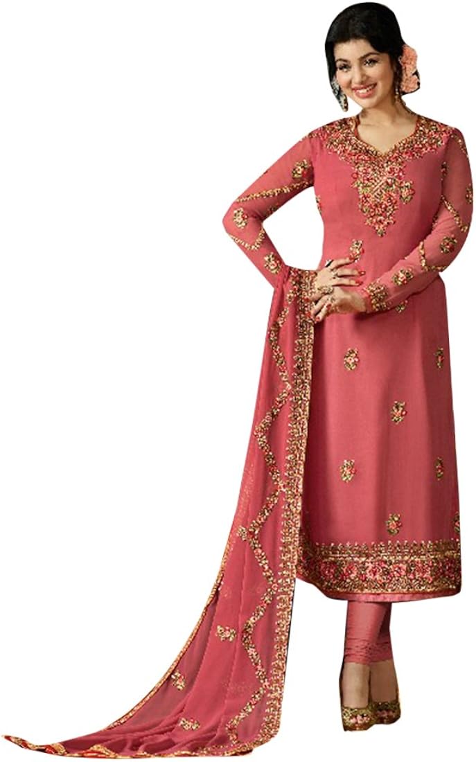 ETHNIC EMPORIUM womens Bollywood Party Wear Pants Style Straight