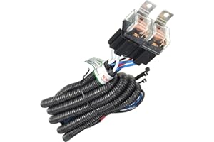 Wiring Harness 12V H4 Negative-Switched LED Headlight Work Lamp Bulb Wiring Harness Plug Auto Accessories