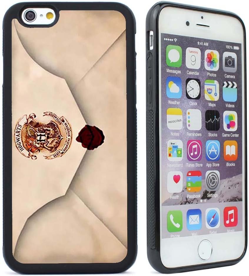 VONDER iPhone 6 Plus case,iPhone 6s plus case,Harry Potter Envelope Black Case for iPhone 6/6s plus (5.5")-Rubber