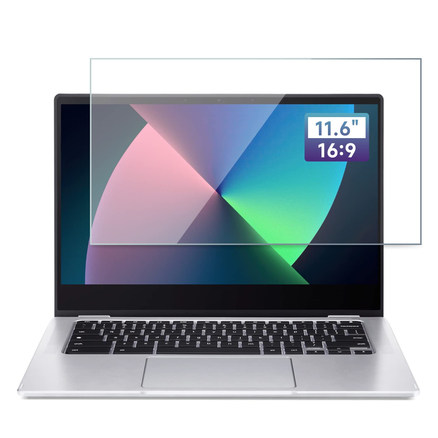 F FORITO 11.6 Inch Tempered Glass Laptop Screen