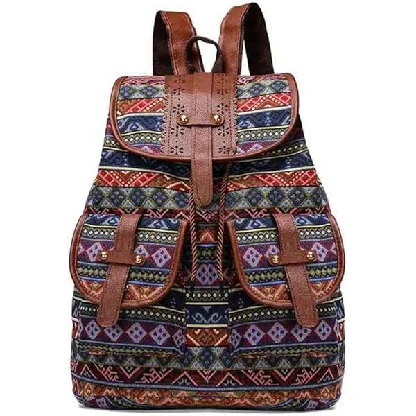 Amazon.com: Segater 3D Colorful Flowers Backpack for Women Multi