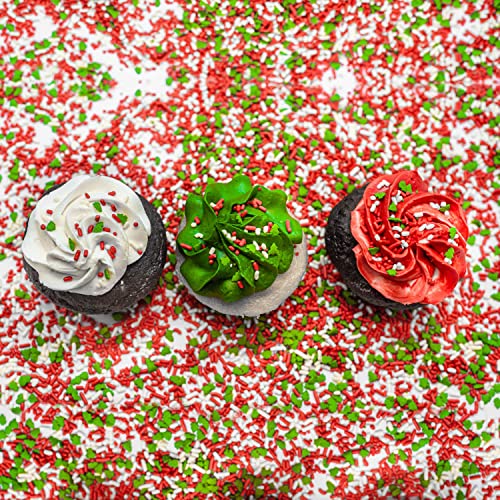 Twinkling Trees Blend 1 LB Resealable Stand Up Candy Bag Christmas