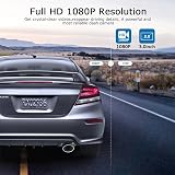 ORSKEY Dash Cam 1080P Full HD 170 Wide WDR 3.0 view 4