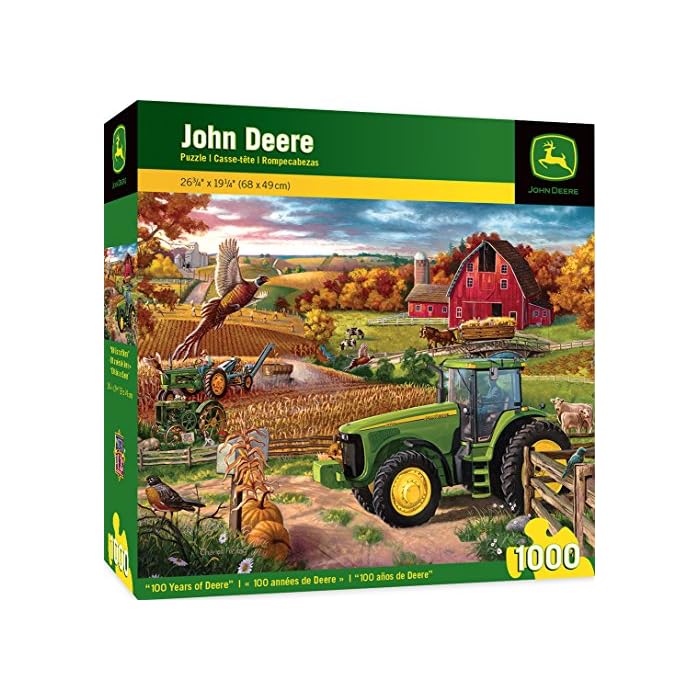 Buy MasterPieces John Deere 100 Years of Deere Model 8320 Series Tractor 1000 Piece Jigsaw