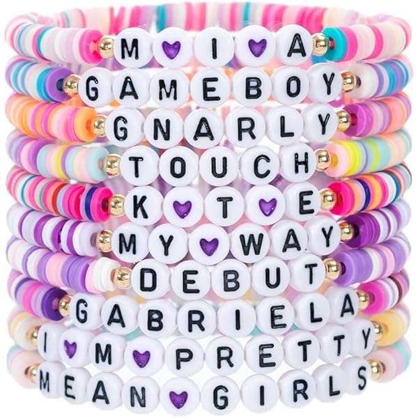 K-pop Merch-armbanden, stapelbare stretch armbanden, K-pop