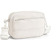 Gitus Crossbody Bags for Women Small Puffy Shoulder Handbag Travel Cross Body Purse with RFID Blocking Cards Slot