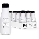 Soylent Original Meal Replacement Shake, Ready-to-Drink Plant Based Protein Drink, Contains 20g Complete Vegan Protein and 1g Sugar, 14oz, 12 Pack