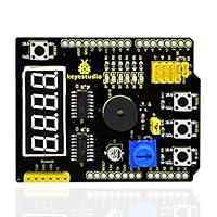 KEYESTUDIO Multi-Purpose Shield V2 for Arduino UNO R3 and MEGA2560