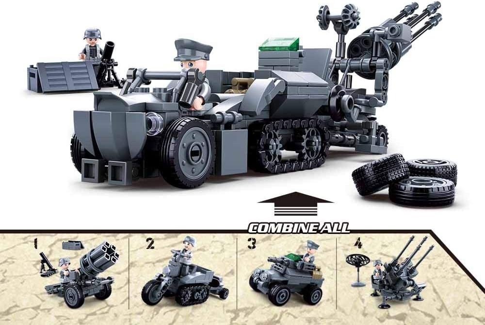 Sluban German Army 4into1, Various, Medio - Image 5