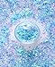 Chunky Cosmetic Holographic Glitter I Body, Face & Hair Safe I 16 pack + 1 glitter primer (festival)