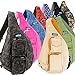 Meru Sling Backpack Bag - Small Single Strap Crossbody Pack for Women and Men (Bike)