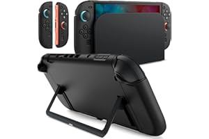 JETech Slim Dockable Case for Nintendo Switch 2 (2025) 7.9 Inch, Soft TPU Grip Cover for Joy-Con Detachable, Matte Carrying P
