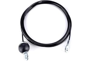 AIKESIWAY Fitness Pulley Cable,Replacement Cable Machine Accessories,Cable Pulley Attachments for Gym -Thick 5mm(0.2inch) Heavy Duty Steel Wire Rope for Home Gym Cable