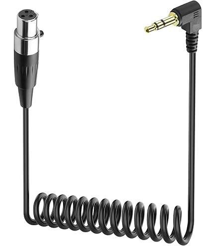 Eonvic - Cavo audio da 3,5 mm TRS a 3 pin Mini-XLR per cuffie AKG K7XX Eonvic - Cavo audio da 3,5 mm TRS a 3 pin Mini-XLR per cuffie AKG K7XX