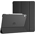 ProCase for iPad Air 13 Inch Case M3 2025/M2 2024, Slim Smart Cover iPad 13 Air M3 M2 Case with Translucent Hard Shell Back, Supports Touch ID, Auto Wake/Sleep -Black
