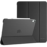 ProCase for iPad Air 13 Inch Case M4/M3/M2(2026/2025/2024), Black | Slim Smart Protective Cover iPad 13 Air M4 M3 M2 Case with Translucent Hard Shell Back, Supports Touch ID, Auto Wake/Sleep