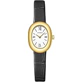CNYXCN Women's Bracelet Gold Watch - Vintage Elegant Oval Bangle Watch - Gold Jewellery Style Quartz Wristwatch - Gift for Her