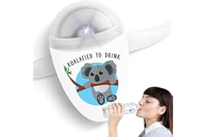 ULLA Drink Water Reminder, Smart Light for Water Bottle, Fits Most Bottles, Lights Up When Time to Drink, Hidrate Smart Water Bottle Reminder to Drink, Smart Hydration Reminder (Koalified)