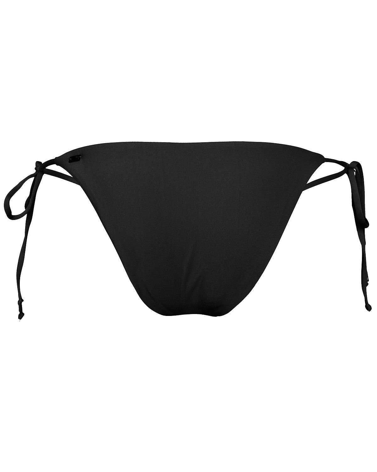 Hurley Junior Little Black Bikini String Tie Side Bottom (Small, Black