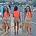 New2World Women's V-Neck Floral Print Sleeveless Short Pants Jumpsuit Romper