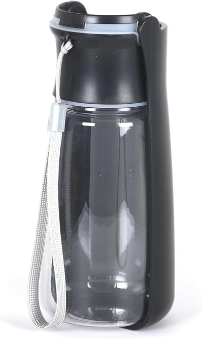 Mountain Paws Folding Dog Water Bottle 550 ml BPA Free Portable