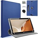 Selling United 10 Inch Tablet Case Blue Universal 360 Rotating Folio Stand + view 6