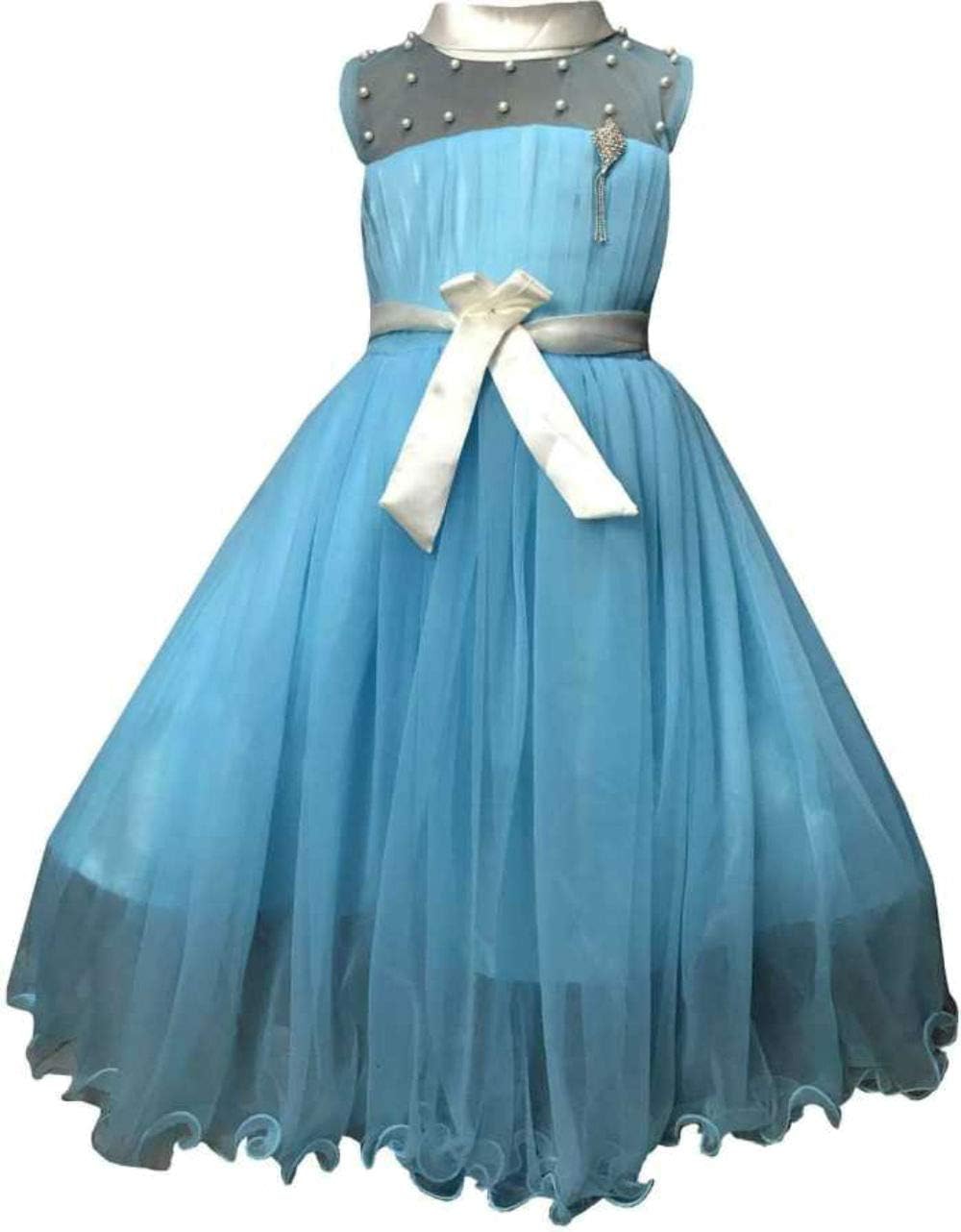 ALL ABOUT PINKS® Soft Net Dresses for Girls Birthday Dress Baby Girl Frocks Party Dress for Girls Dresses Girls Frock Dress Frock for Girls