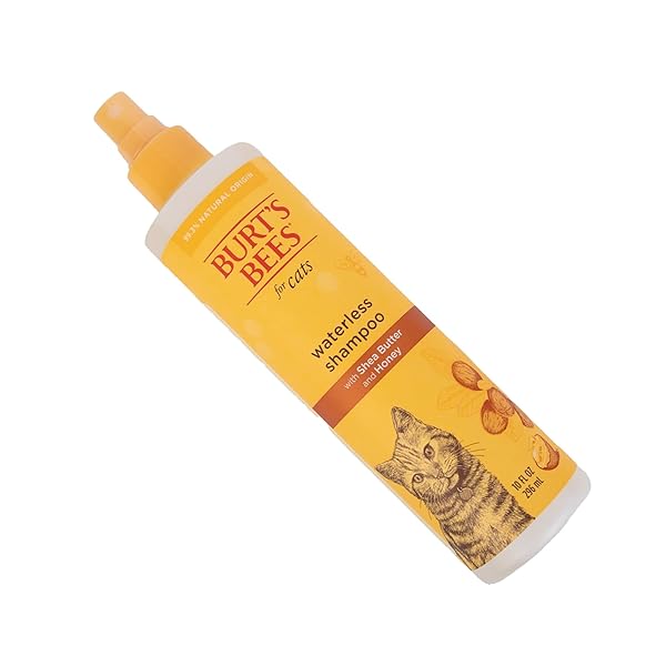 BURT’S BEES PET, SHAMPOO WATERLESS SPRAY CAT, 10 FL OZ