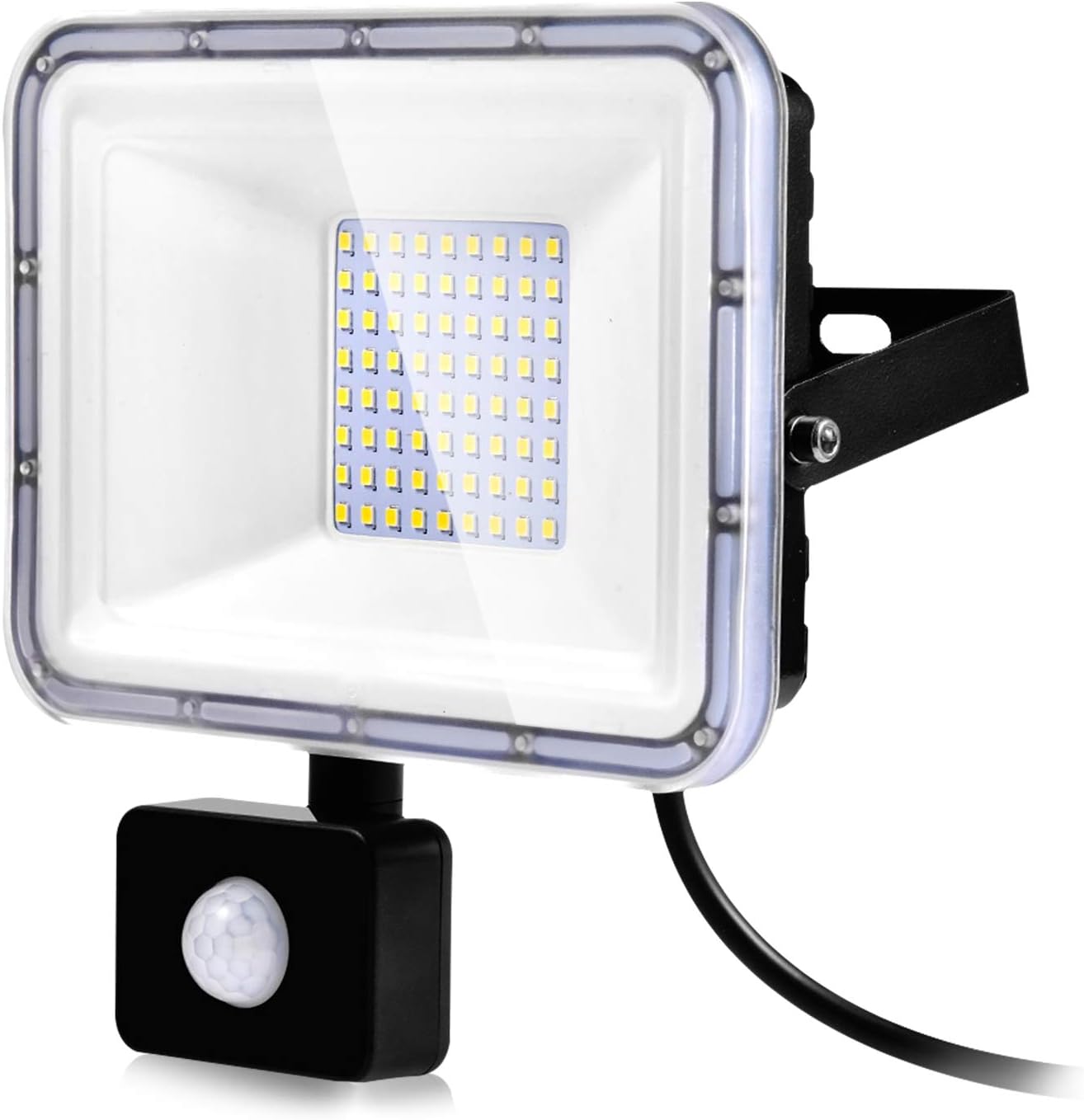 Caldarax 30W Projecteur LED Exterieur Detecteur De Ouveent, 3000L 6000K Blanc Froid Spot LED