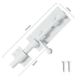 Barrel Bolt Latch, Slide Bolt Gate Latch, 6.3 Inch