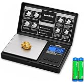 Gram Scale- 500g Ultra-Precise Digital Scale .01 Gram Accuracy for Jewelry, Diamonds, Gold &amp; Silver, Portable Pocket Scale with LCD Display, Tare Function - Perfect for Jewelers &amp; Collectors