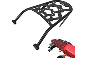 INKUDRI 2025 CRF450L Rear Rack CRF450RL Luggage Rack CRF450L CRF450RL Tail Storage Rack Cargo Carrier for CRF 450 CRF 450L 2019 2020 2021 2022 2023 2024 2025