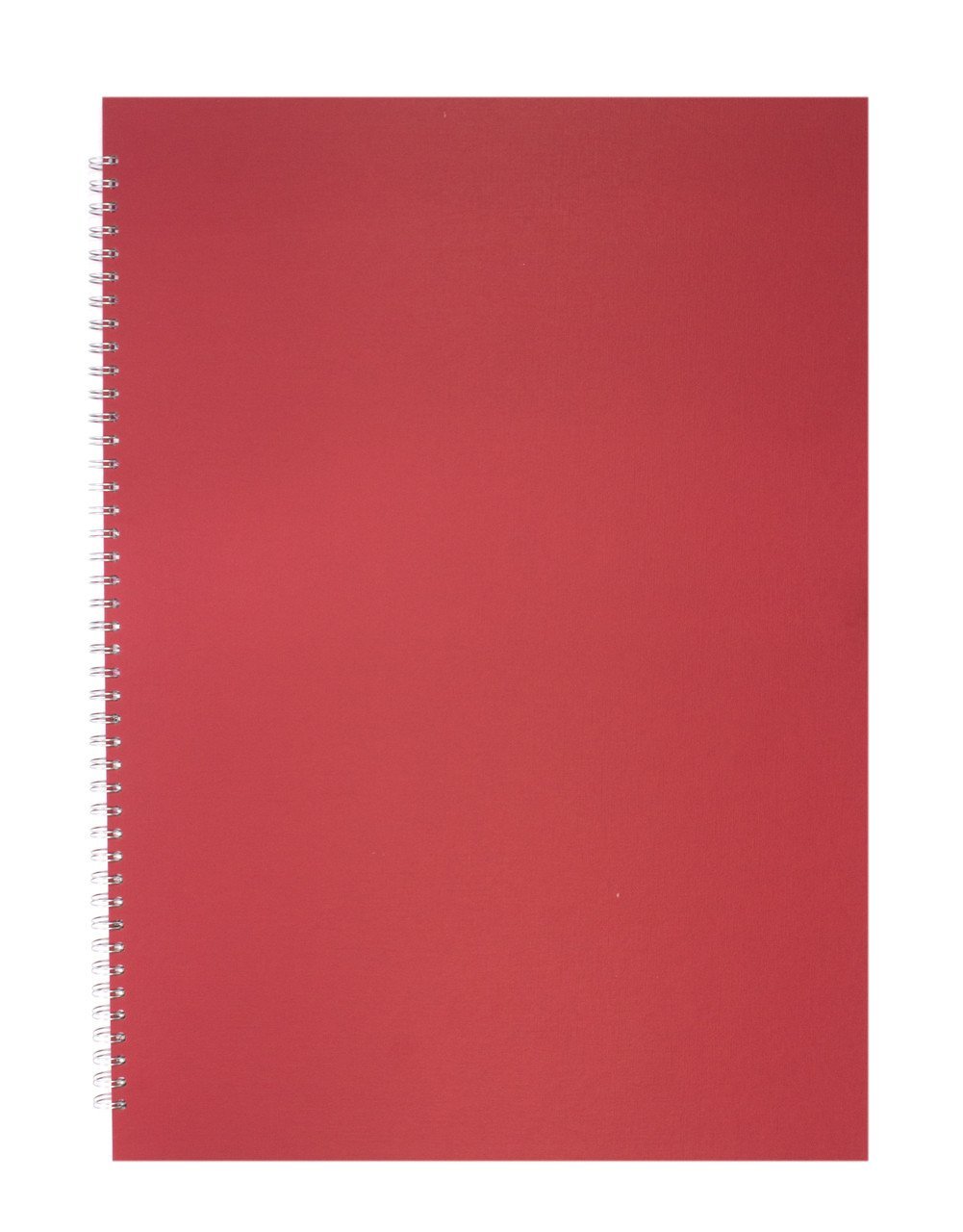 Pink Pig A2 Portrait Sketchbook | White Cartridge, 35 Leaves | Economy Red