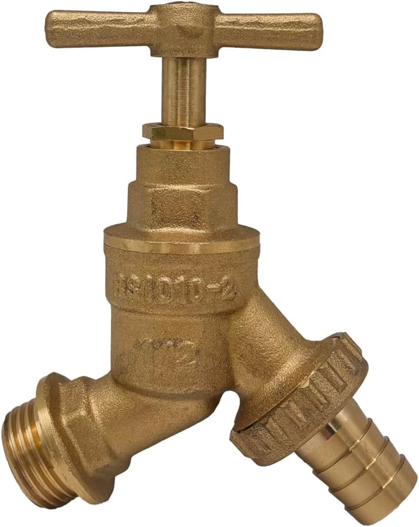 TC Outside Garden Tap Hose Union Bibtap 1/2" Outdoor Brass Tap