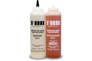 System Three 1100K16 Amber T-88 Kit, 1 Quart Bottle