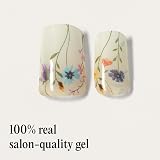 Mylee Gel Nail Wraps Blooming Lovely 20 Pre-Cured Gel Stickers view 3