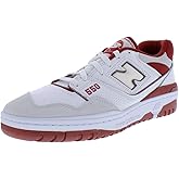 New Balance 550 Men's Sneakers, White/Astro Dust, Size 9