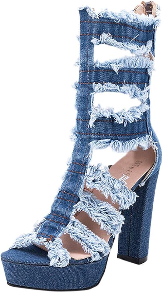 light blue gladiator sandals