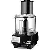 Waring Food Processor with 3.5 Quart Capacity | 3.5 Quart Capacity, 1 Horsepower Motor, Vegetable Chopper for Professional Kitchens