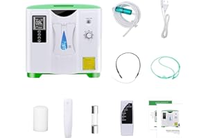 HAROVIN Portable Oxygen Concentrator, Help Health, with Oxygen Tubing, Oxygen Generator, Low Noise